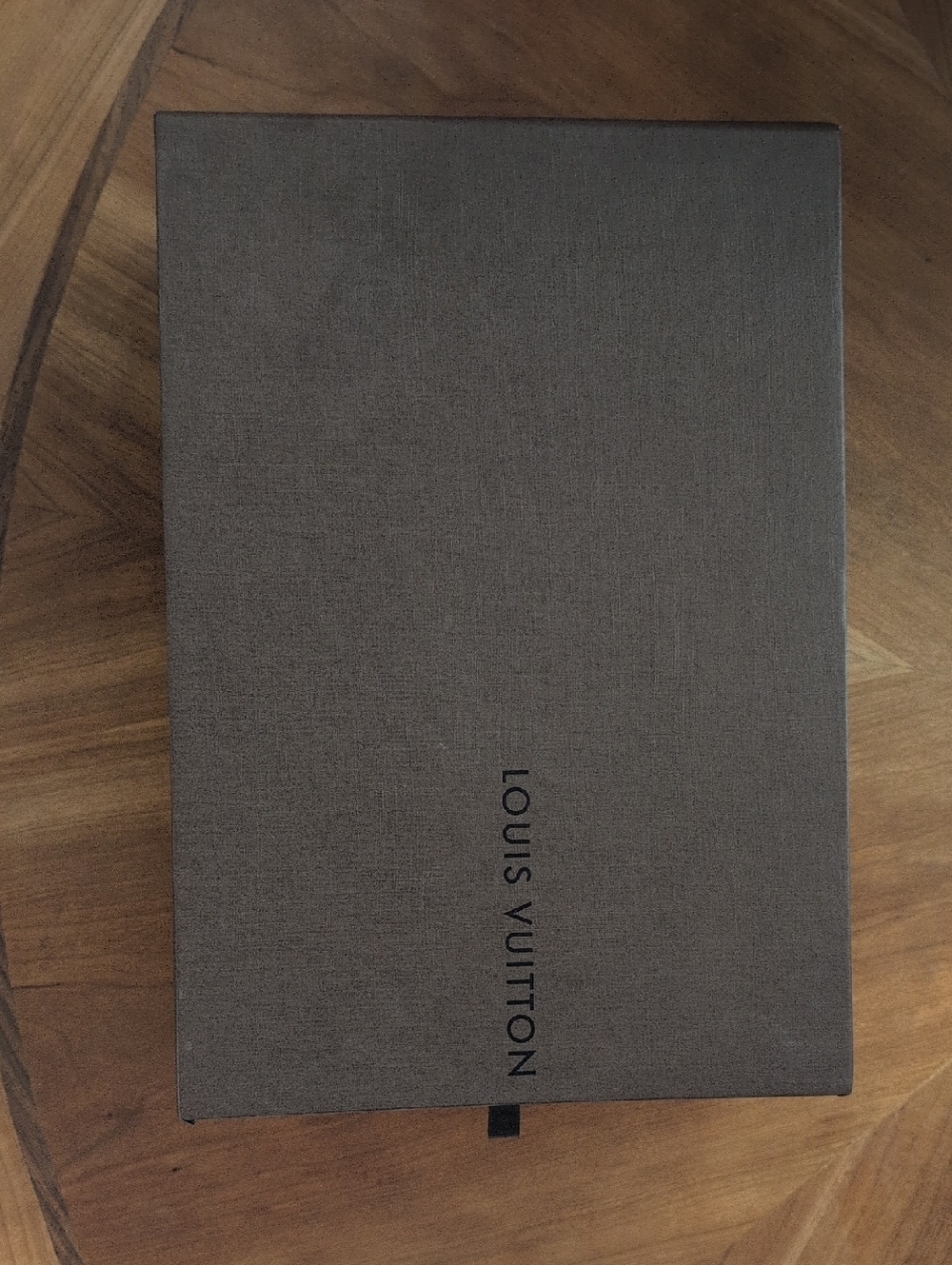 Louis Vuitton Brown Gift Box Logo